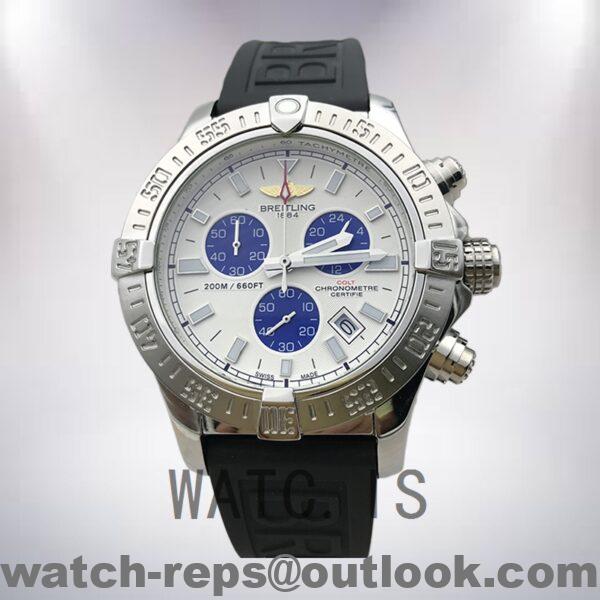 Breitling Colt 46mm Men's A7338811.G790 Rubber Band White Dial Watch - Image 2