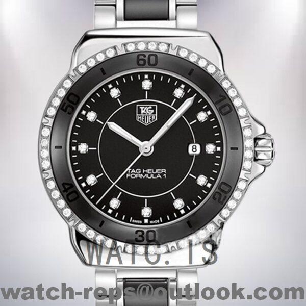 Tag Heuer Formula 1 Ladies 36mm WAH1312.BA0867 Japanese Quartz Black Dial Watch
