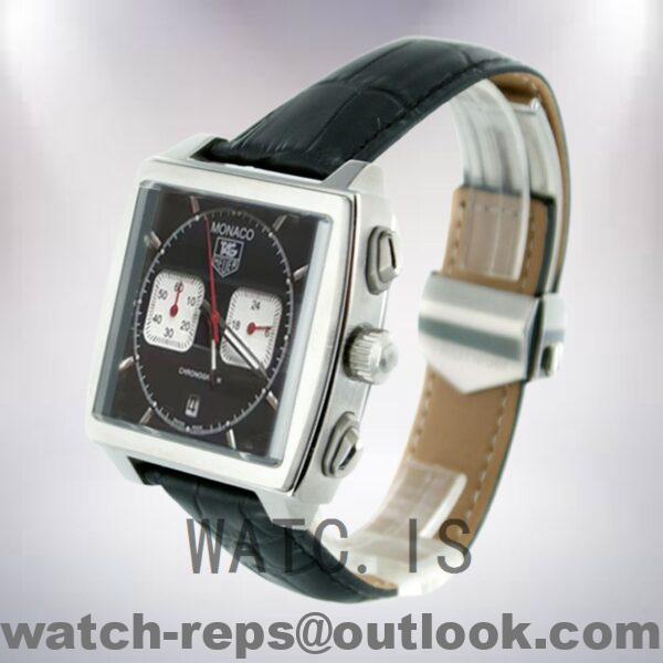 Tag Heuer Monaco 40*40mm CAW2114.FC6177 Men's Black Dial Watch - Image 3