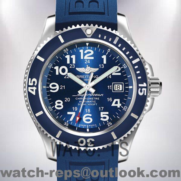 Breitling Superocean Men's 46mm A17365D11C1S2 Blue Dial Watch