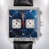 Tag Heuer Monaco 40mm CAW2111 Men's Japanese Quartz Blue Dial Watch