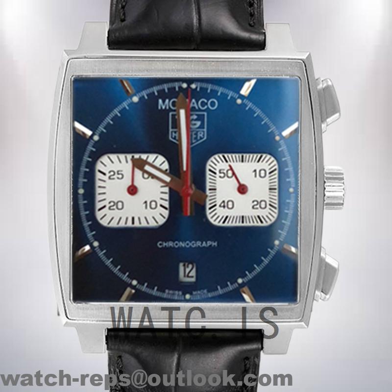 Tag Heuer Monaco 40*40mm CAW2114.FC6177 Men’s Black Dial Watch 3