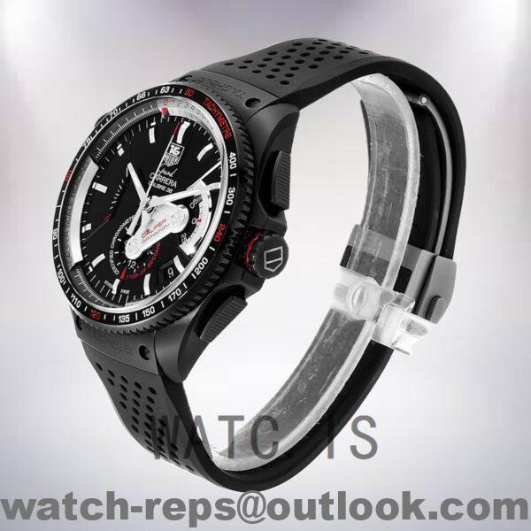 Tag Heuer Carrera CAV5185.FC6237 Men's 43mm Black-tone Watch - Image 3