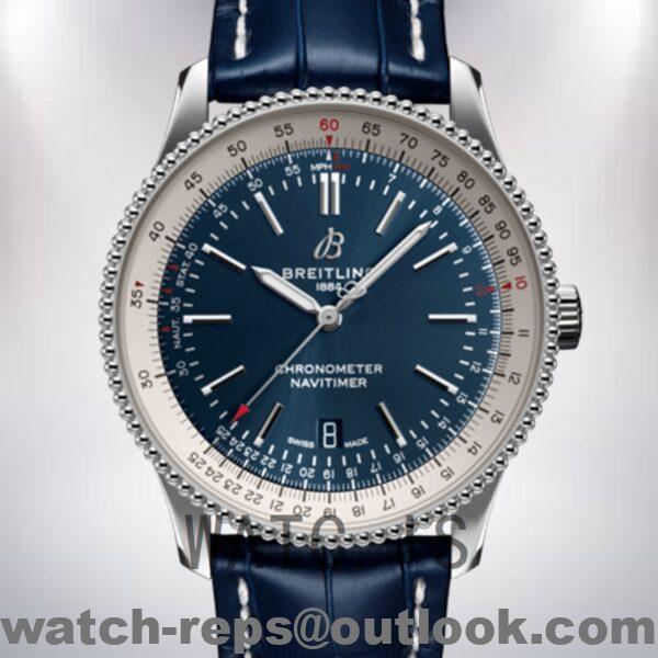 Breitling Navitimer A17326211C1P3 46mm Men’s Blue Dial Watch 4