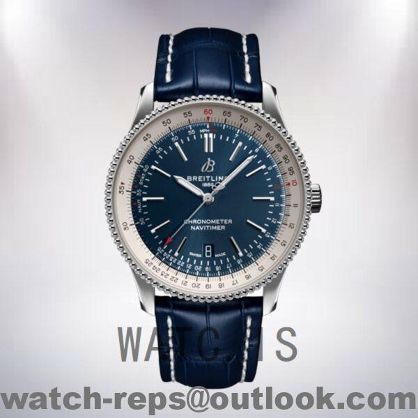 Breitling Navitimer A17326211C1P3 46mm Men’s Blue Dial Watch 5