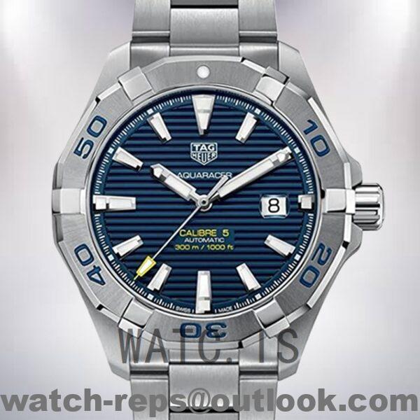 Tag Heuer Aquaracer 43mm Men WAY2012.BA0927 Blue Dial Watch