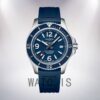 Breitling Superocean Men's A17366D81C1S1 46mm Silver-tone Blue Dial Watch - Image 2