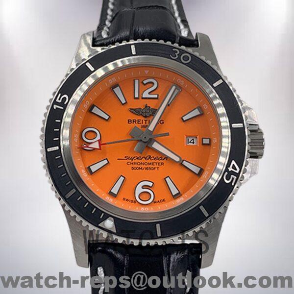 Breitling Superocean Men's A17366D71O1S1-001 46mm Silver-tone Watch