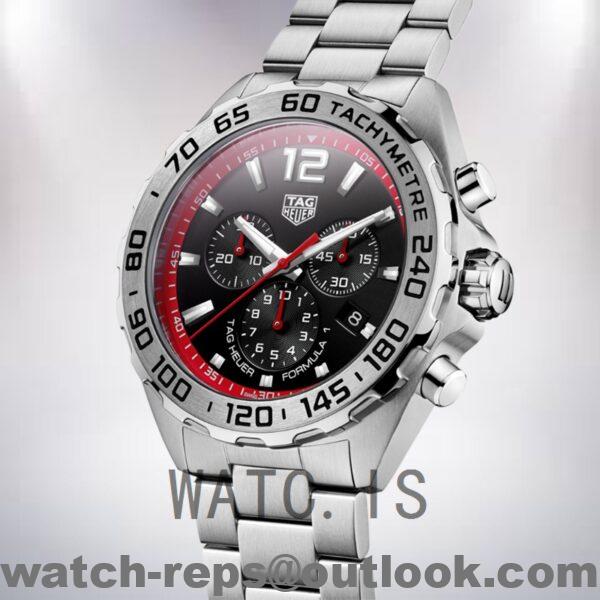 Tag Heuer Formula 1 CAZ101Y.BA0842 Men 43mm Silver-tone Watch - Image 3