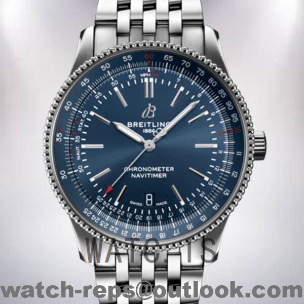 Breitling Navitimer A17326161C1A1 Men's 46mm Silver-tone Watch