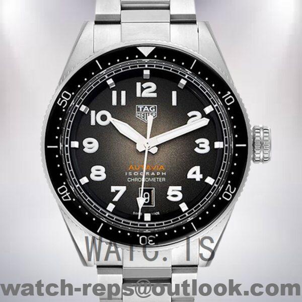 Tag Heuer Autavia 44mm Men's WBE5114.EB0173 Automatic Watch