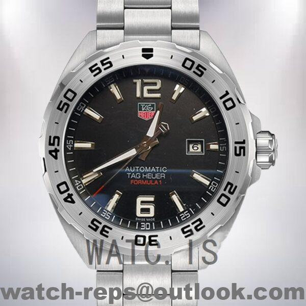 Tag Heuer Formula 1 42mm WAZ1112.BA0875 Men's Silver-tone Watch