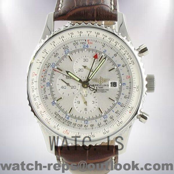 Breitling Navitimer Men's A2432212G571 46mm White Dial Watch