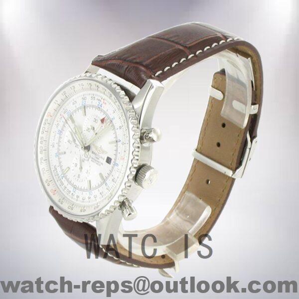 Breitling Navitimer Men's A2432212G571 46mm White Dial Watch - Image 3