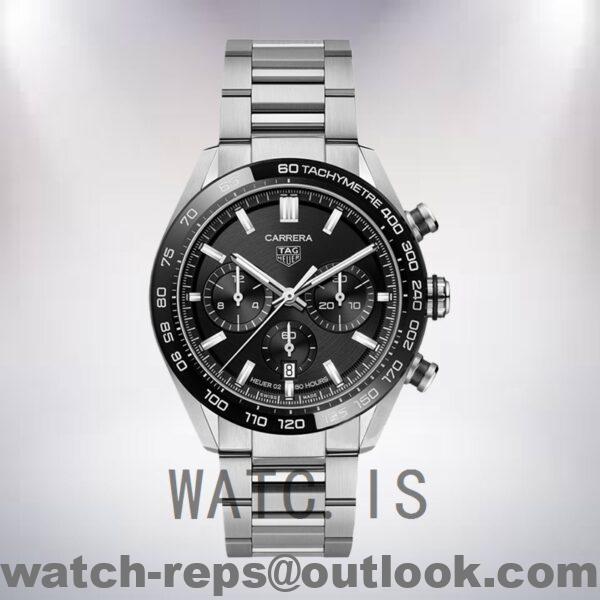 Tag Heuer Carrera 43mm CBN2A1B.BA0643 Men's Bracelet Watch - Image 2