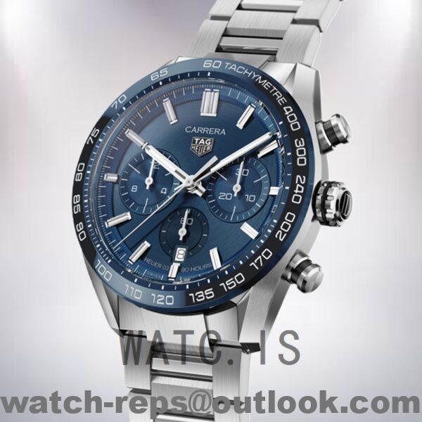 Tag Heuer Carrera CBN2A1A.BA0643 Men's 43mm Blue Dial Watch - Image 3