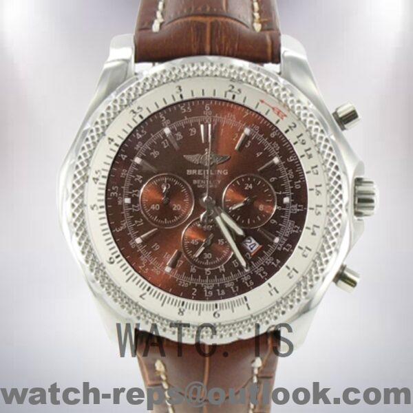 Breitling Bentley Motors BentleyBR009 46mm Men's Silver-tone Watch