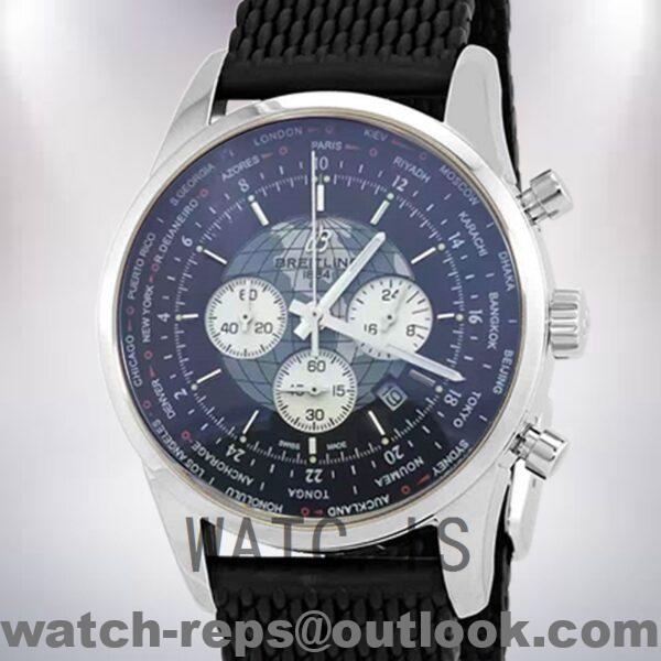 Breitling Transocean Chronograph AB0510U4BB62440X-A20D.1 46mm Men's Strap Watch