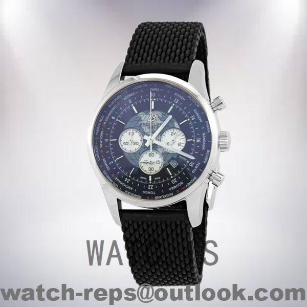 Breitling Transocean Chronograph AB0510U4BB62440X-A20D.1 46mm Men's Strap Watch - Image 2