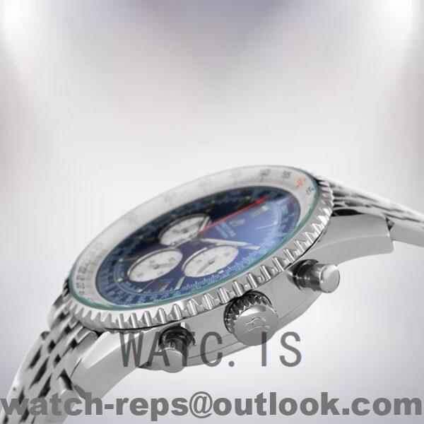 Breitling Navitimer 46mm Men’s AB0127-N Silver-tone Watch 5