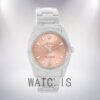Rolex Air-king Men's 114234PSO 36mm Pink Dial Watch - Image 2