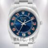 Rolex Air-king 36mm 114234BLAO Men's Oyster Bracelet Watch