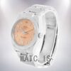Rolex Air-king Men's 36mm 114200-70190 Silver-tone Pink Dial Watch - Image 3