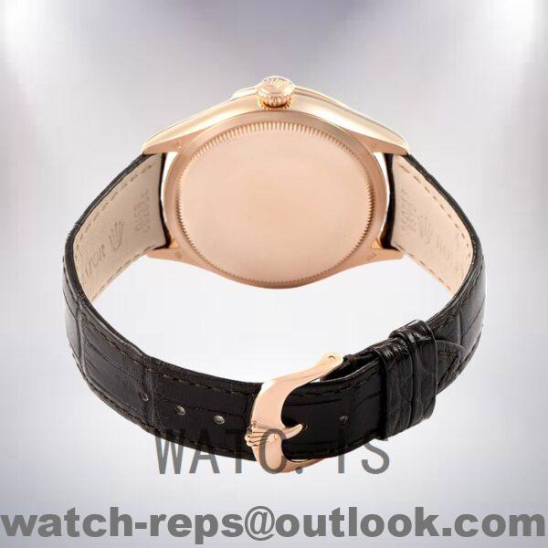 Rolex Cellini Men's m50525-0016 39mm Brown Dial Watch - Image 4
