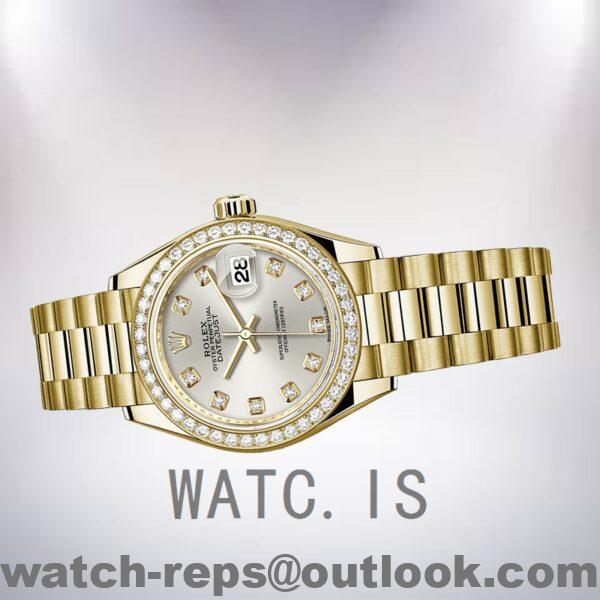 Rolex Datejust 28mm m279138rbr-0019 Ladies Automatic Silver Dial Watch - Image 3