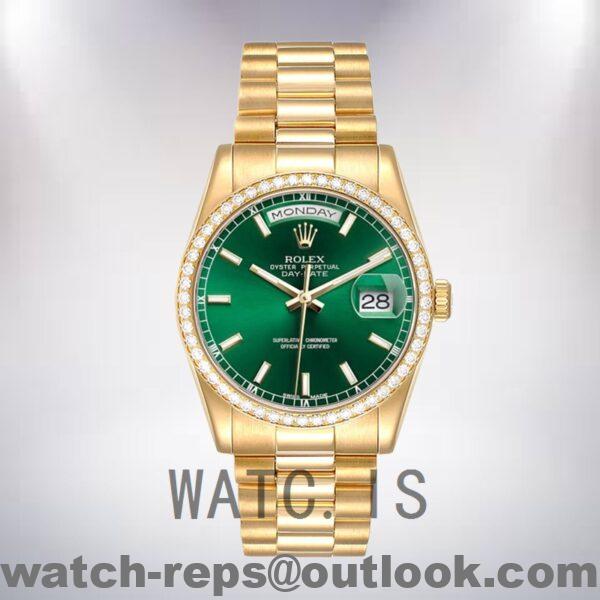 Rolex Day-Date Men's m118348-0225 36mm Automatic Watch - Image 2