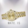 Rolex Datejust 28mm Ladies m279138rbr-0023 Champagne Dial President Bracelet/Jubilee Bracelet Watch - Image 3