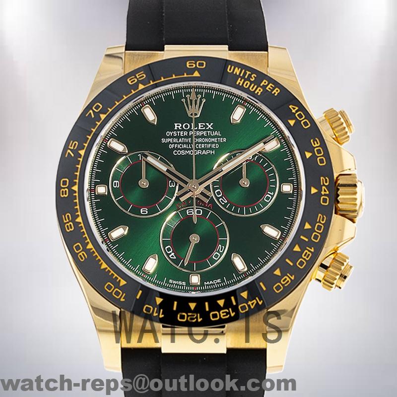 Rolex Daytona Men’s 40mm 116515 Rubber Band Rose Gold-tone Watch 2