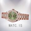 Rolex Datejust 28mm Ladies m279135rbr-0014 Rose Gold-tone Watch - Image 3