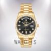 Rolex Day-Date 36mm m118348-0096 Men's Black Dial Watch - Image 2