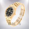 Rolex Day-Date 36mm m118348-0096 Men's Black Dial Watch - Image 3