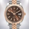 Rolex Datejust m126331-0002 Men's 41mm Chocolate Dial Watch