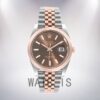 Rolex Datejust 41mm Men's m126301-0002 Chocolate Dial Jubilee Bracelet/Oyster Bracelet Watch - Image 2