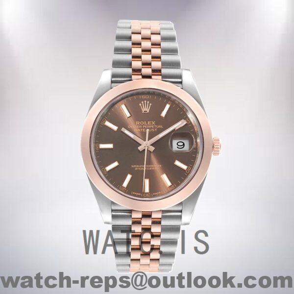 Rolex Datejust 41mm Men's m126301-0002 Chocolate Dial Jubilee Bracelet/Oyster Bracelet Watch - Image 2
