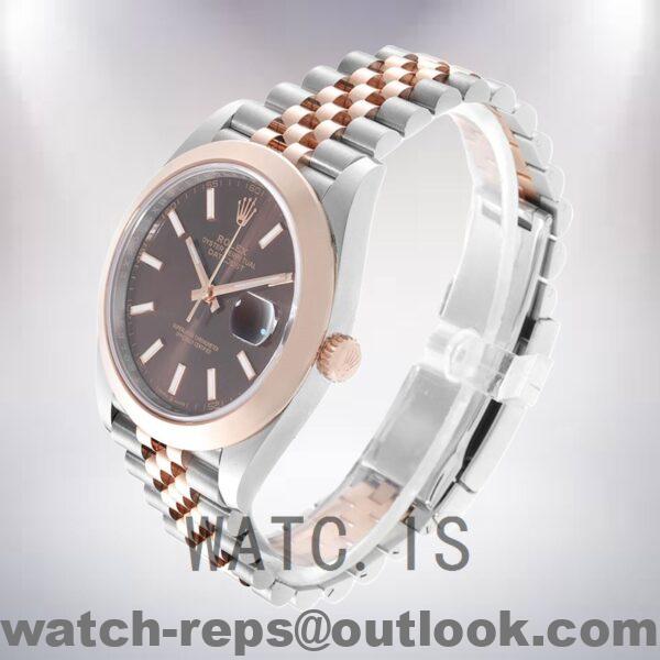 Rolex Datejust 41mm Men's m126301-0002 Chocolate Dial Jubilee Bracelet/Oyster Bracelet Watch - Image 3