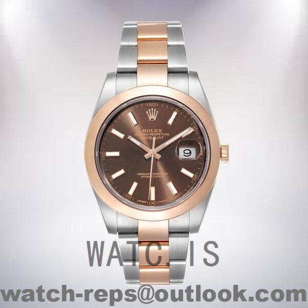 Rolex Datejust 41mm Men's m126301-0002 Chocolate Dial Jubilee Bracelet/Oyster Bracelet Watch - Image 5