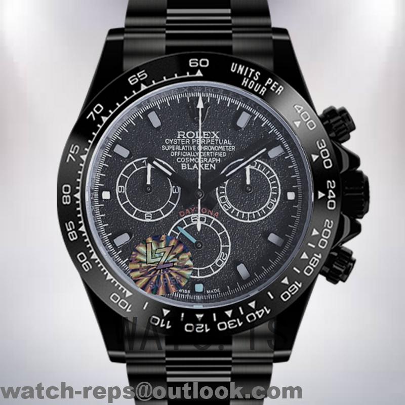 Rolex Daytona Men’s 116500 40mm Oyster Bracelet Black-tone Watch 3