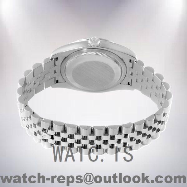 Rolex Datejust Turn-o-graph 116264 Men's 36mm Silver-tone Jubilee Bracelet/Oyster Bracelet Watch - Image 4