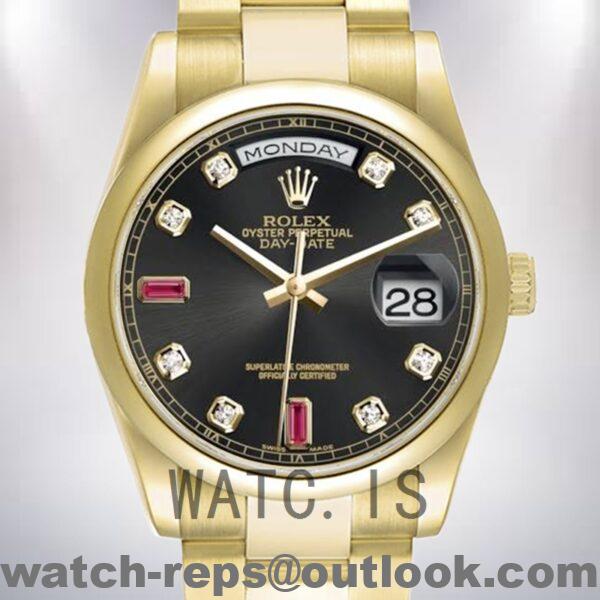 Rolex Day-Date Men's 36mm 118208 Automatic Watch