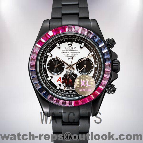 Rolex Daytona DIW Men's 40mm Oyster Bracelet Watch - Image 2