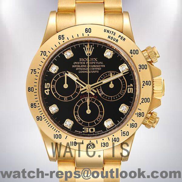 Rolex Daytona 40mm 116528 Men's Black Dial Watch