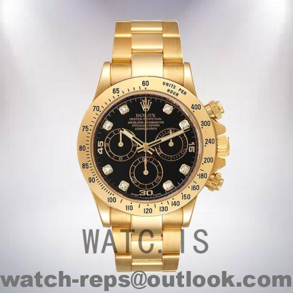 Rolex Daytona 40mm 116528 Men's Black Dial Watch - Image 2
