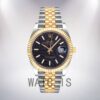 Rolex Datejust 126233 Men's 41mm Automatic Black Palm Motif Dial Watch - Image 2