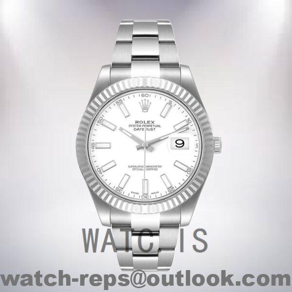 Rolex Datejust 116334 41mm Men's Oyster Bracelet Watch - Image 2