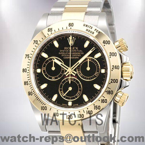 Rolex Daytona 40mm Men's 116523BKSO Automatic Black Dial Watch