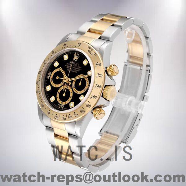 Rolex Daytona 40mm 116523 Men's Black Dial Silver-tone Watch - Image 3
